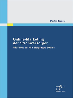 cover image of Online-Marketing der Stromversorger